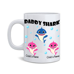 Daddy Shark Custom Cup